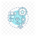 Task Management Technique Customer Satisfaction Kano Model Icon
