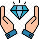 Values Diamond Value Icon
