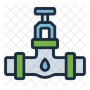 Valve Pipe Plumbing Icon