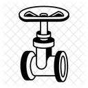 Valvula De Presion Regulador Conducto Icono