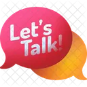 Vamos Conversar Comunicacao Bate Papo Ícone
