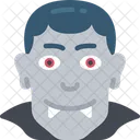 Vampir Blut Zahne Symbol