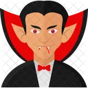 Dracula Halloween Vampire Icon
