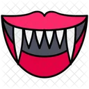 Halloween Horror Mouth Icon