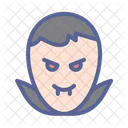 Vampire Halloween Horror Icon