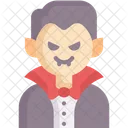 Vampire Spooky Dracula Icon