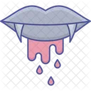 Bloody Lips Witch Sharp Tooth Icon