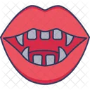 Vampire Dracula Teeth Icon