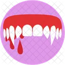 Vampire Blood Teeth Icon