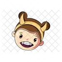 Girl Face Icon
