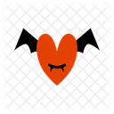 Heart Vampire Monster Icon