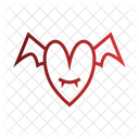 Heart Vampire Monster Icon