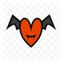 Heart Vampire Monster Icon