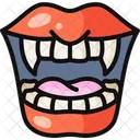 Vampire Mouth Symbol