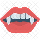 Vampire Mouth Vampire Teeth Scream Icône