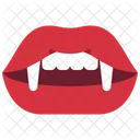 Vampire Mouth Vampire Teeth Devil Teeth Icon