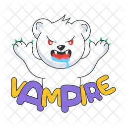 Vampire Teddy  Icon