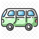 Van Piblic Transportation Travel Icon