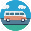 Van Bus Tour Icon