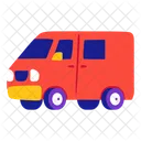 Van Caravan Transportation Icon