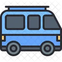 Van Minibus Wheels Icon
