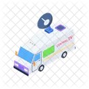 Van Breaking News Accident Icon