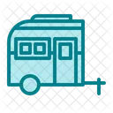 Van Cargo Camper Van Transport Icon