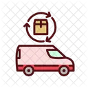 Van Delivery Box Package Icon