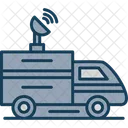 News Van Vehicle Icon