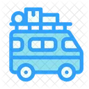 Van Transportation Vacation Icon