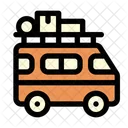 Van Transportation Vacation Icon