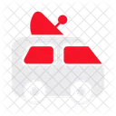Van Broadcast Satellite Icon