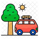 Van Road Trip Vehicle Icon