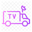Van Tv Journalist Icon