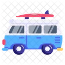 Automobile Van Transport Icon