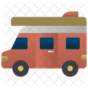 Van Caravan Camper Icon