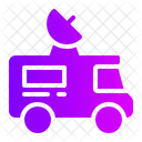 Van Broadcasting Broadcast Icon