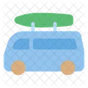 Flat Beach Icon Icon