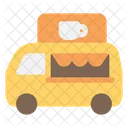 Flat Cafe Store Icon