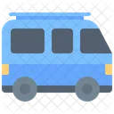 Van Minibus Wheels Icon