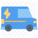 Van Electrical Service Electricity Icon