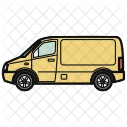 Van, Wagon, Car, Automobile, Service, Parts, Vehicle  Icon