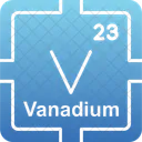 Vanadium Preodic Table Preodic Elements Icon