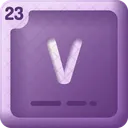 Vanadium Sulfur Chromium Icon
