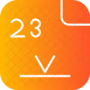 Vanadium Periodic Table Atom Icon