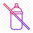 Vandalism Graffiti Spray Bottle Icon