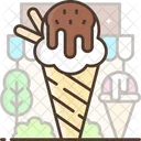 Vanilla Ice Cream Vanilla Ice Cream Cone Icon
