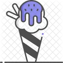 Vanilla Ice Cream Icon