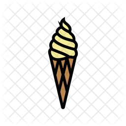 Vanille-Eiscreme  Symbol