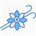 Vanillepflanze Blume Vanilleblute Symbol